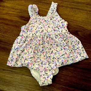 Kate Spade baby girls swimsuit, 12 months